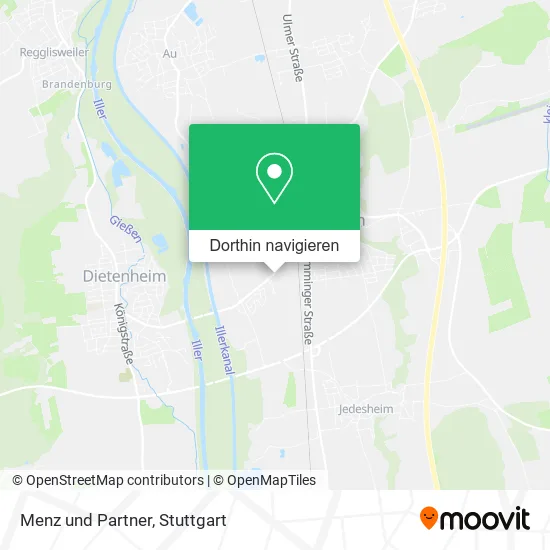 Menz und Partner Karte