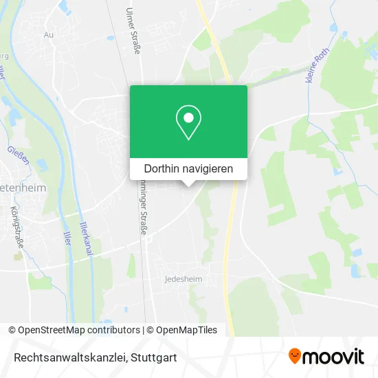 Rechtsanwaltskanzlei Karte