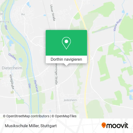 Musikschule Miller Karte