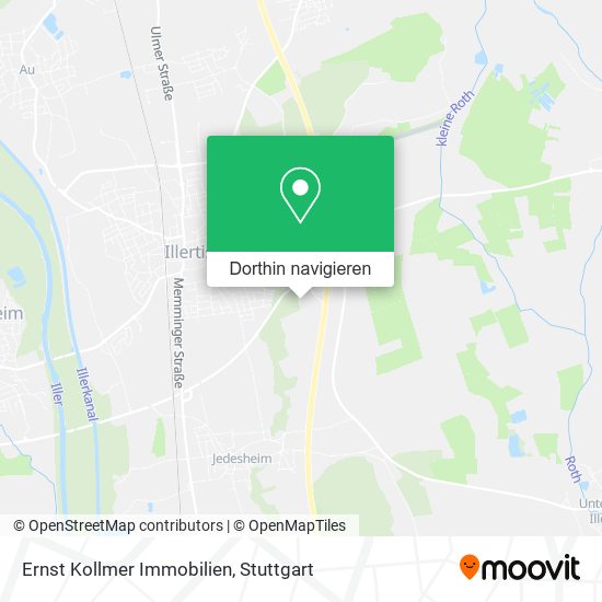 Ernst Kollmer Immobilien Karte
