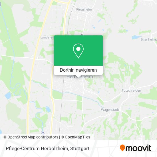 Pflege-Centrum Herbolzheim Karte
