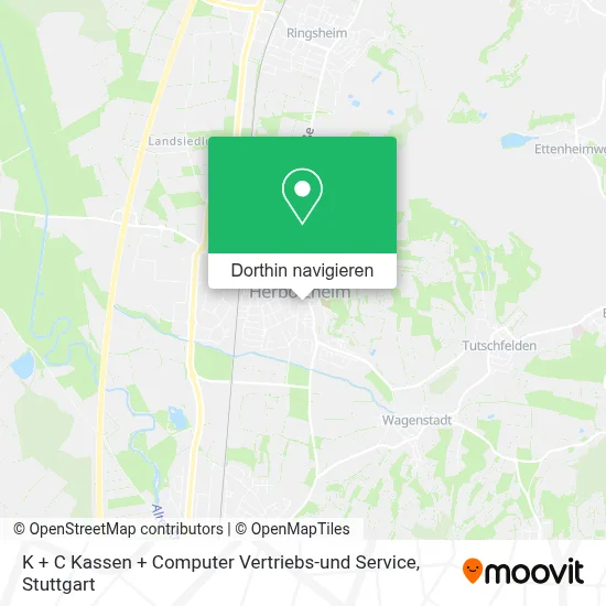 K + C Kassen + Computer Vertriebs-und Service Karte