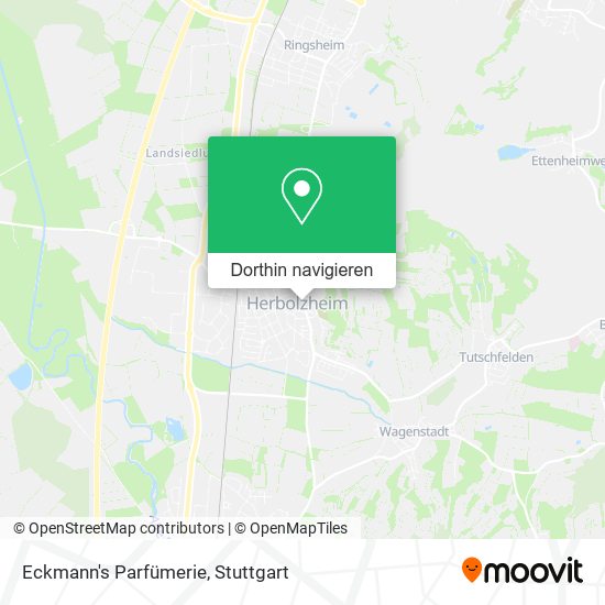 Eckmann's Parfümerie Karte
