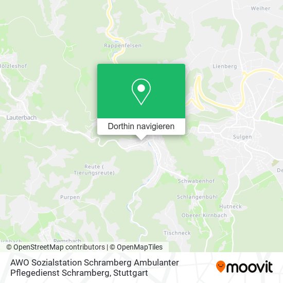 AWO Sozialstation Schramberg Ambulanter Pflegedienst Schramberg Karte