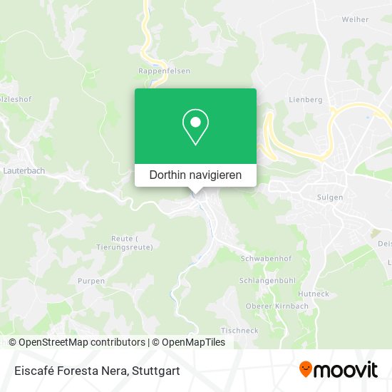 Eiscafé Foresta Nera Karte