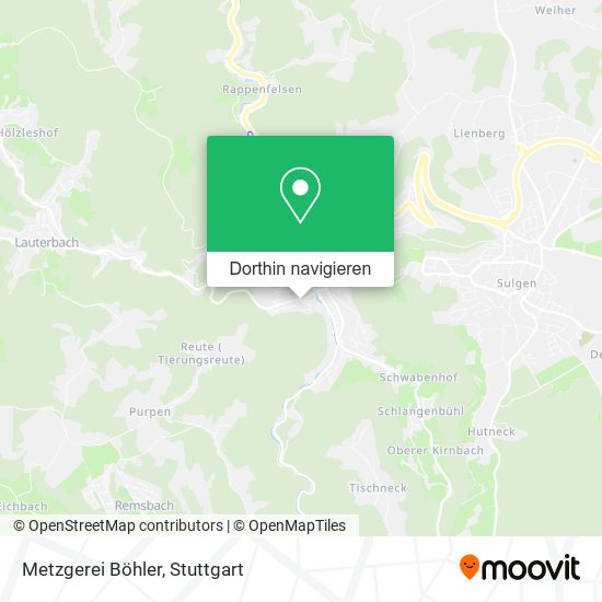 Metzgerei Böhler Karte