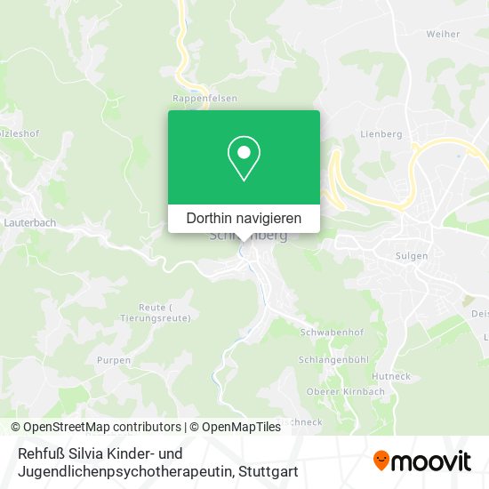 Rehfuß Silvia Kinder- und Jugendlichenpsychotherapeutin Karte