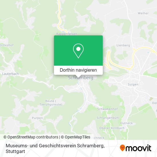 Museums- und Geschichtsverein Schramberg Karte