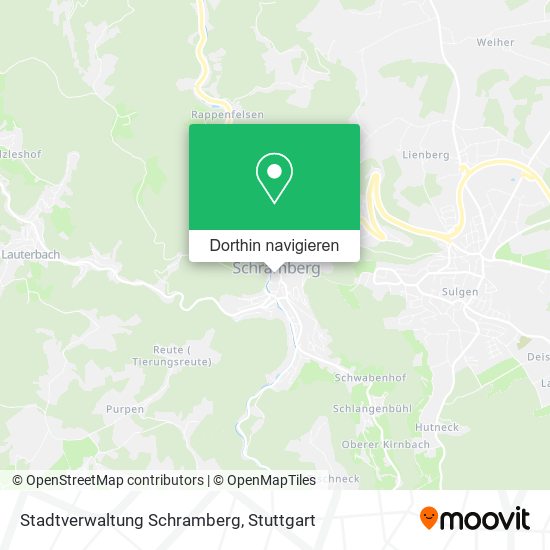 Stadtverwaltung Schramberg Karte