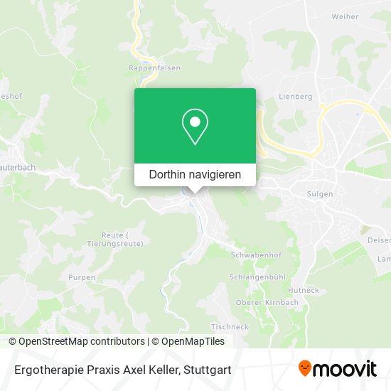 Ergotherapie Praxis Axel Keller Karte