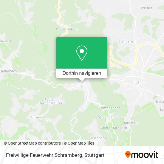 Freiwillige Feuerwehr Schramberg Karte