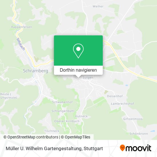Müller U. Wilhelm Gartengestaltung Karte
