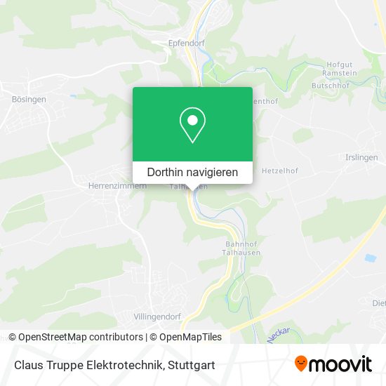 Claus Truppe Elektrotechnik Karte