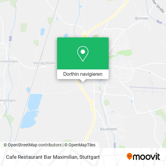Cafe Restaurant Bar Maximilian Karte