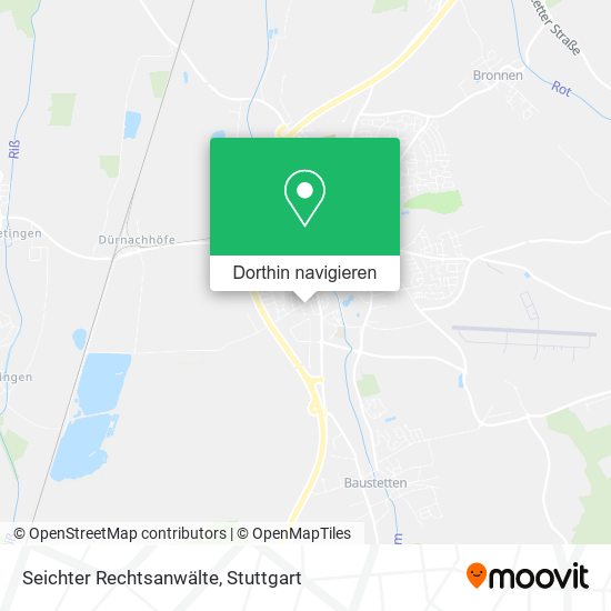 Seichter Rechtsanwälte Karte