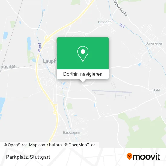 Parkplatz Karte