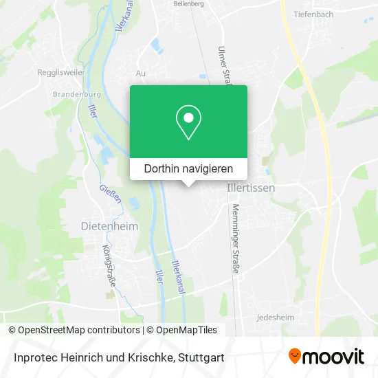 Inprotec Heinrich und Krischke Karte