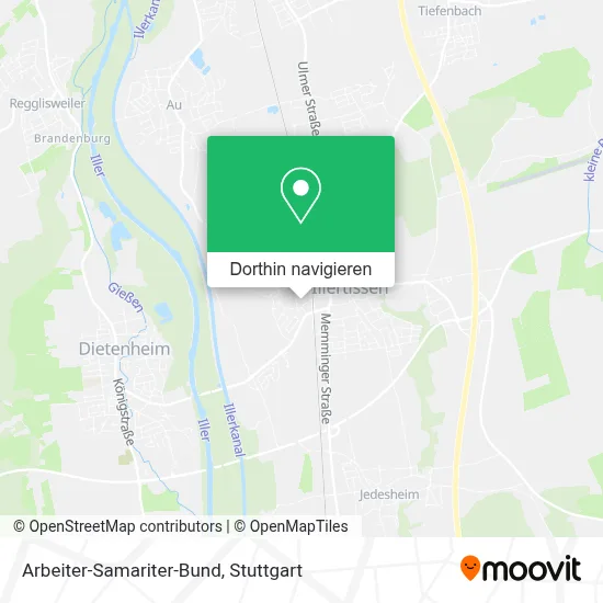 Arbeiter-Samariter-Bund Karte