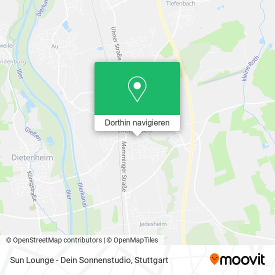 Sun Lounge - Dein Sonnenstudio Karte