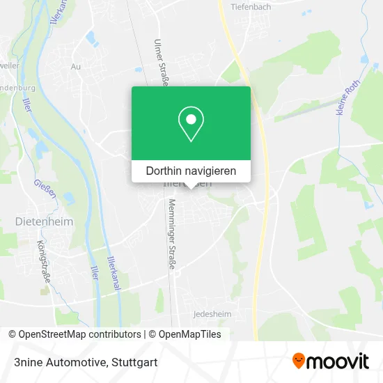 3nine Automotive Karte