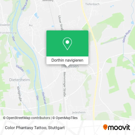 Color Phantasy Tattoo Karte