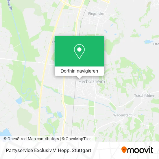 Partyservice Exclusiv V. Hepp Karte