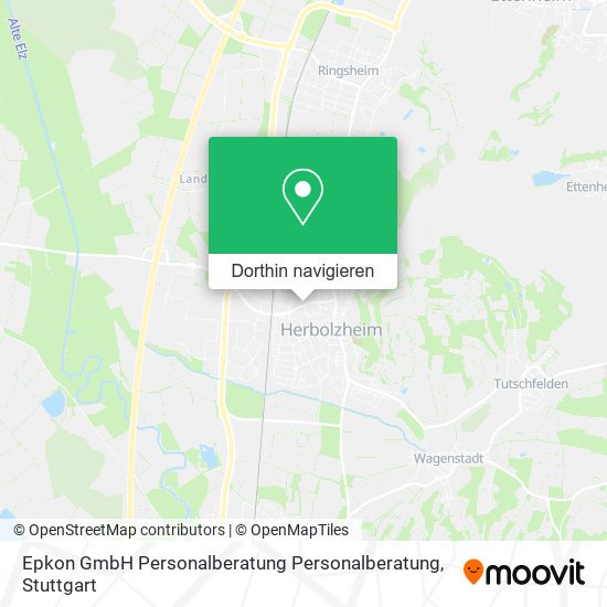 Epkon GmbH Personalberatung Personalberatung Karte