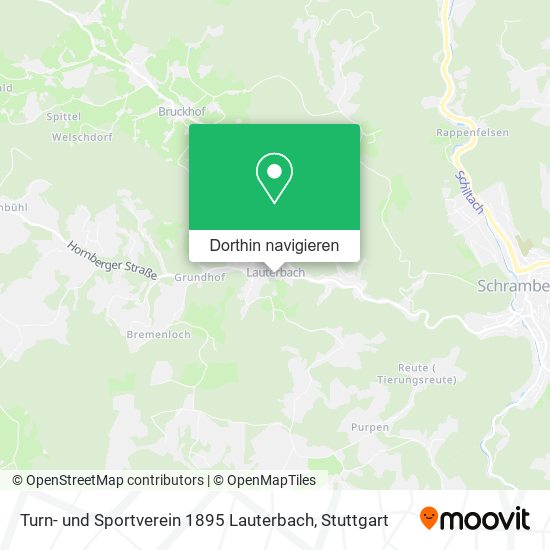 Turn- und Sportverein 1895 Lauterbach Karte