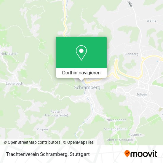 Trachtenverein Schramberg Karte