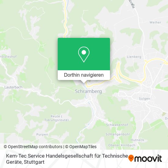 Kem-Tec Service Handelsgesellschaft für Technische Geräte Karte
