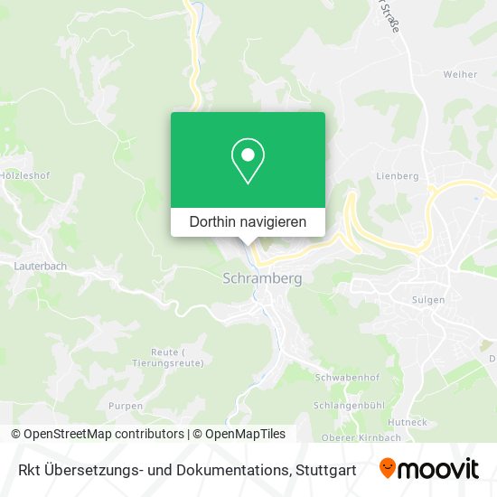 Rkt Übersetzungs- und Dokumentations Karte