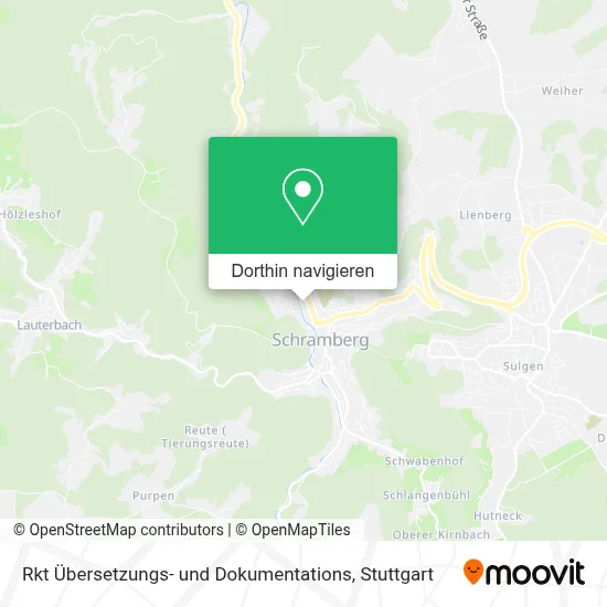 Rkt Übersetzungs- und Dokumentations Karte