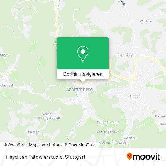 Hayd Jan Tätowierstudio Karte