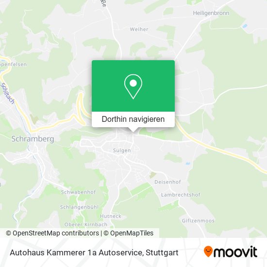 Autohaus Kammerer 1a Autoservice Karte