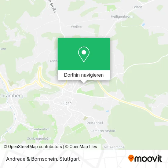 Andreae & Bornschein Karte