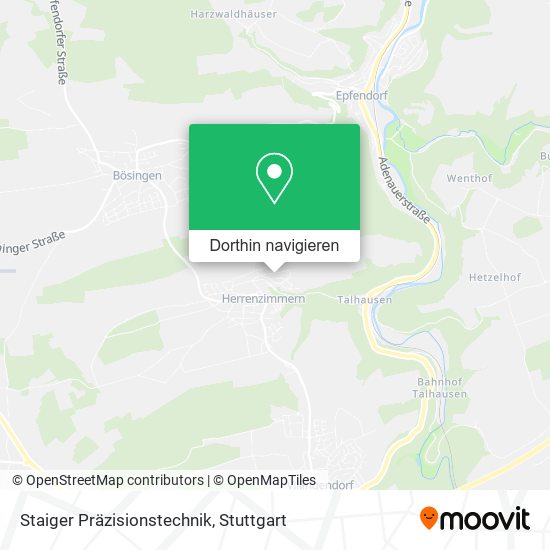 Staiger Präzisionstechnik Karte