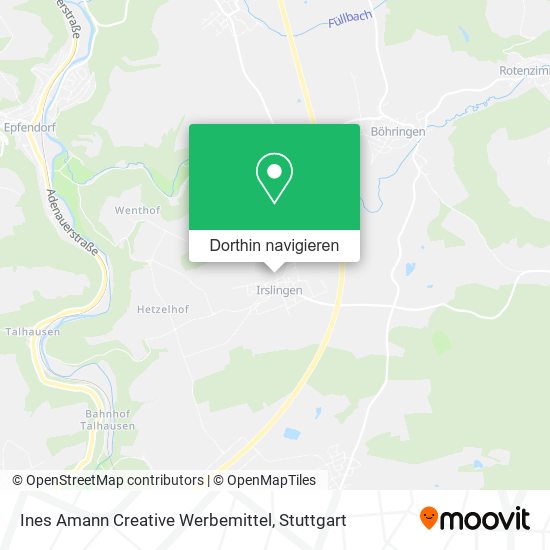 Ines Amann Creative Werbemittel Karte