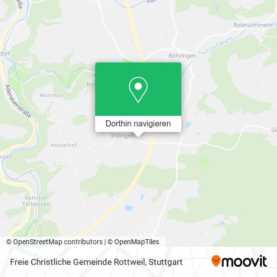 Freie Christliche Gemeinde Rottweil Karte