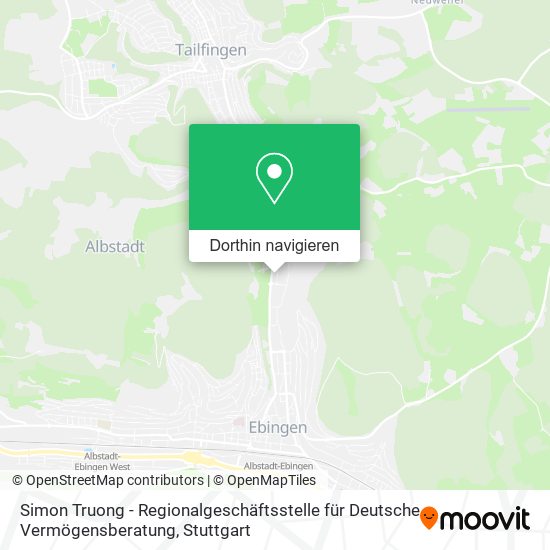 Simon Truong - Regionalgeschäftsstelle für Deutsche Vermögensberatung Karte