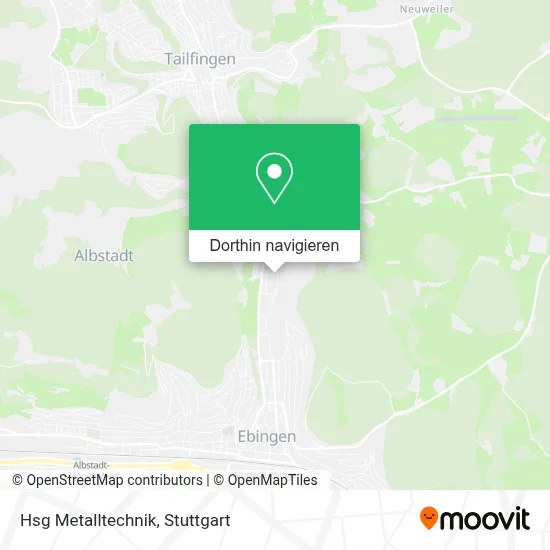 Hsg Metalltechnik Karte