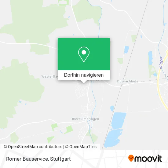 Romer Bauservice Karte