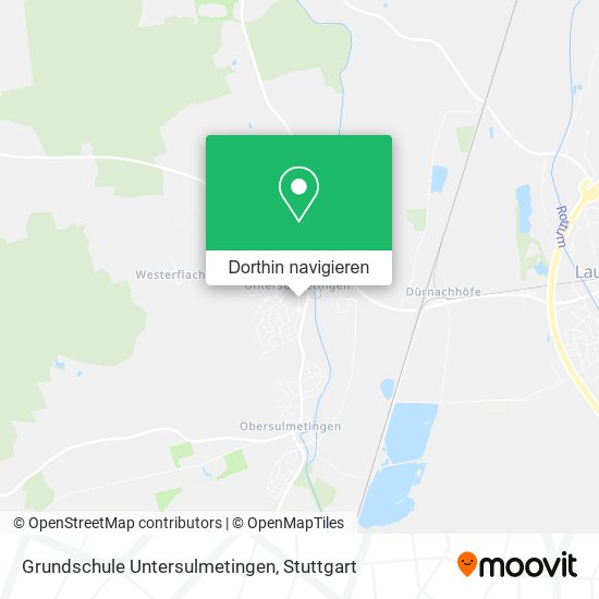 Grundschule Untersulmetingen Karte