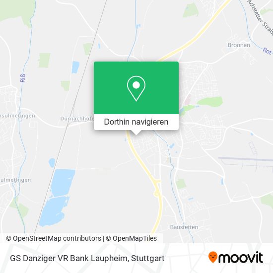 GS Danziger VR Bank Laupheim Karte