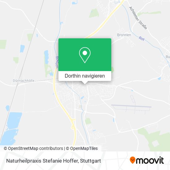 Naturheilpraxis Stefanie Hoffer Karte
