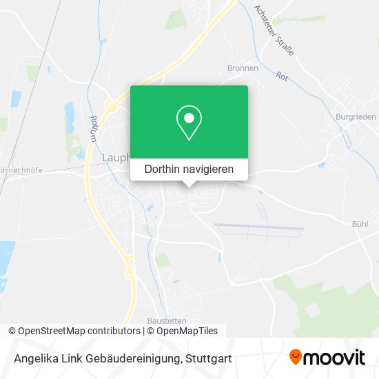 Angelika Link Gebäudereinigung Karte