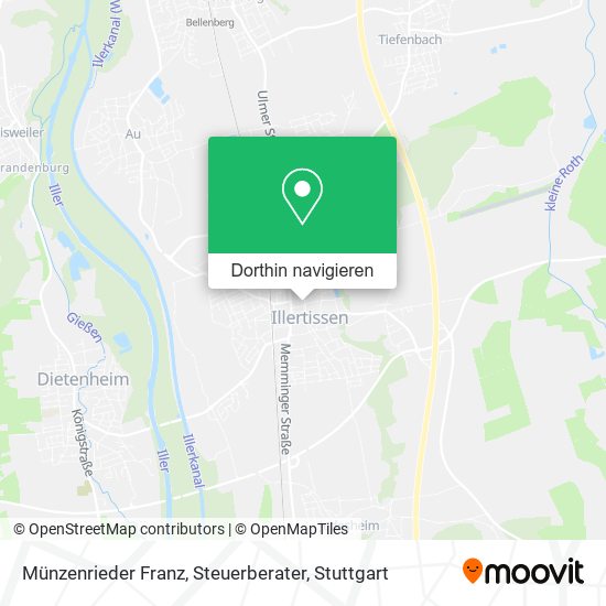 Münzenrieder Franz, Steuerberater Karte