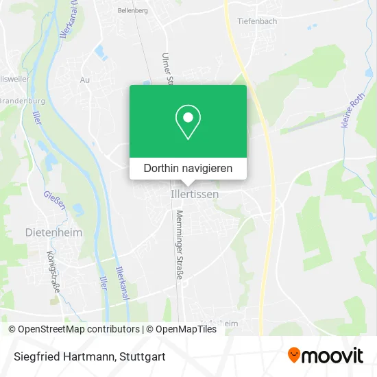 Siegfried Hartmann Karte