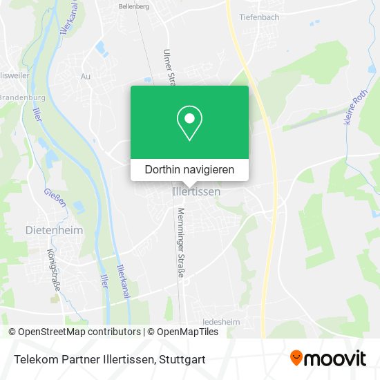Telekom Partner Illertissen Karte