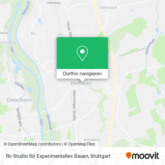 Rc-Studio für Experimentelles Bauen Karte