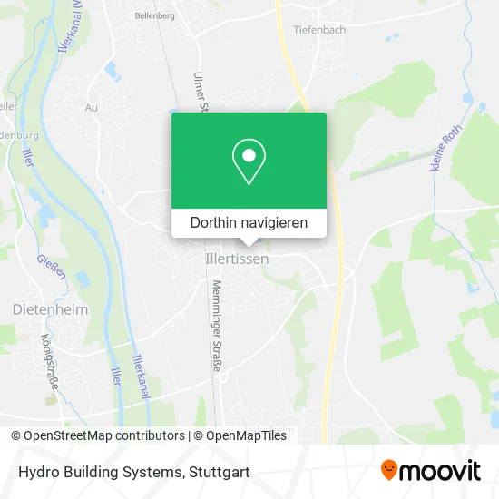 Hydro Building Systems Karte